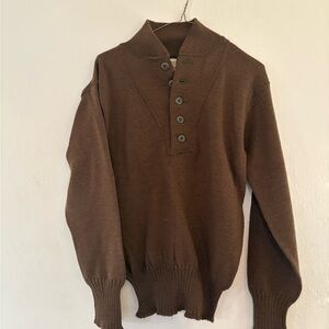 Vintage US military 100% wool sweater